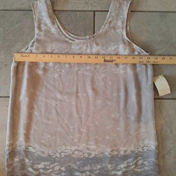 Coldwater Creek Silk  Sleeveless Top P/S (6-8) - Picture 6 of 6